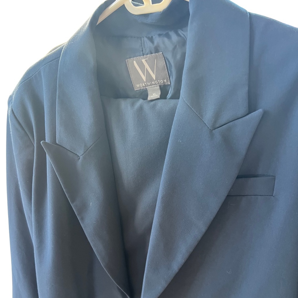Soft Navy Pantsuit